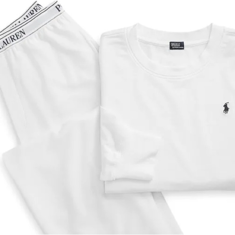 Polo Ralph Lauren White Cloud Lounge Set
